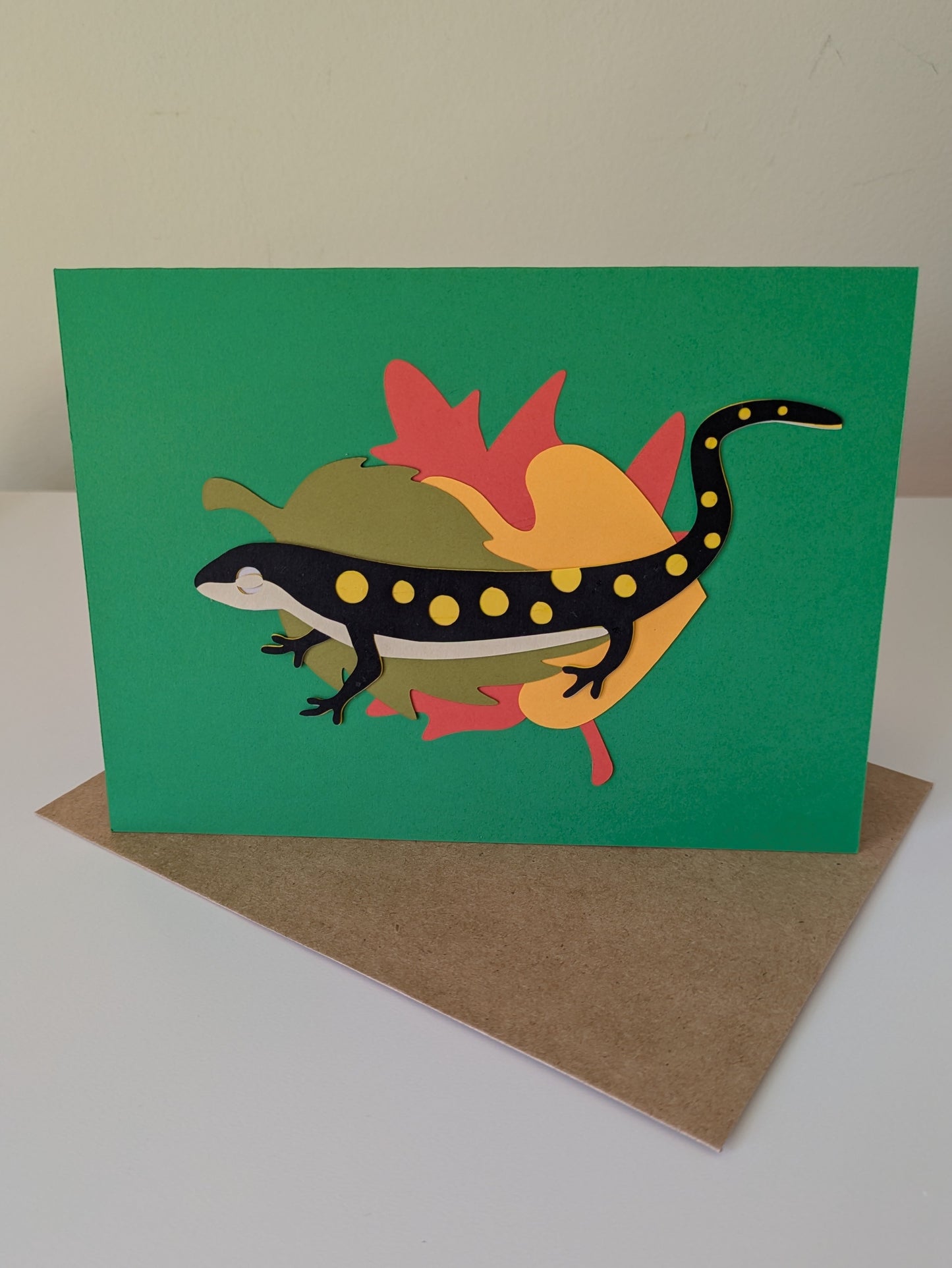 Yellow Spotted Salamander